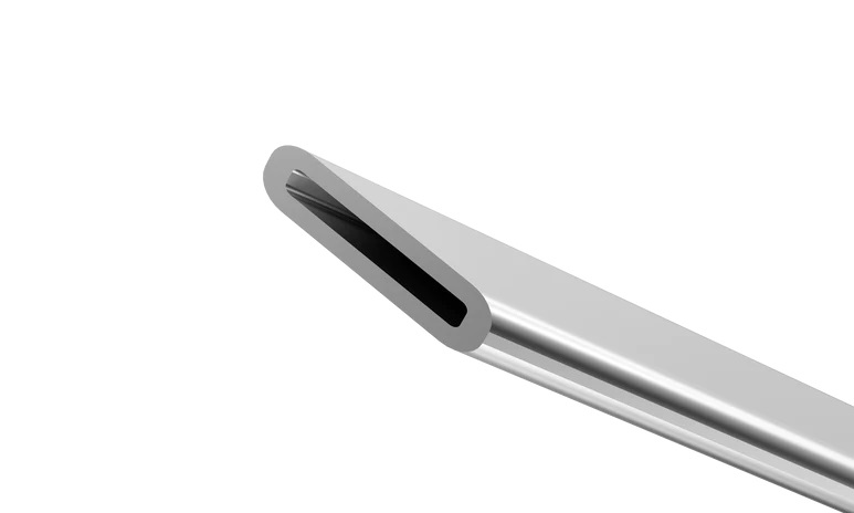 21-R4027 Pearce Hydrodissector, Flattened, 27 Ga x 22 mm, 10 mm Angled Tip, Disposable, 10 per Box